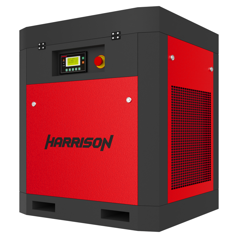HRS-941101 Винтовой компрессор с ременным приводом Harrison: 1190 л/мин, 8 бар, 7.5 кВт