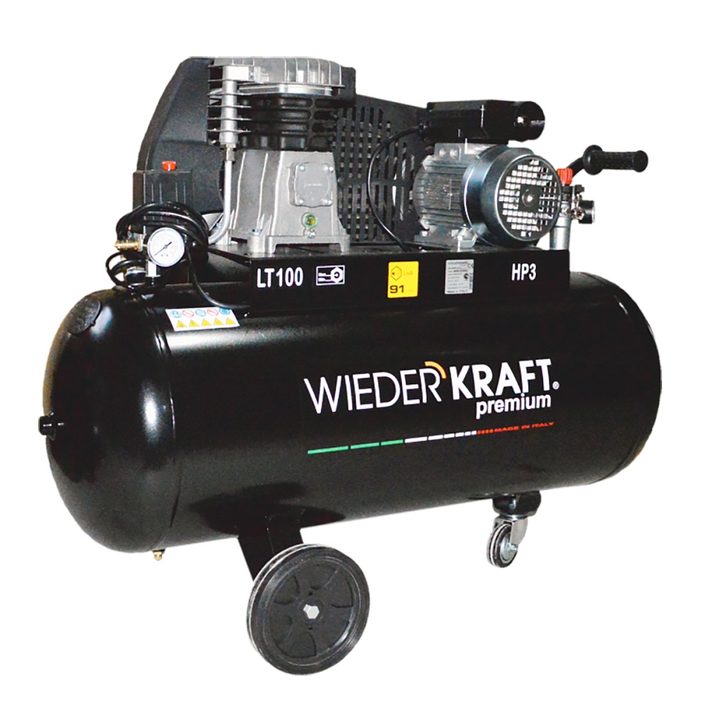 Компрессор 400 л/мин WDK-91040 WiederKraft 