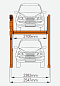 ATIS HP 1127 Парковочный подъемник