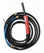 Горелка TIG 25 250A (100%), M12x1, газ 1/4G, вода 3/8G, 4m-с упр. разъёмами 2-3-5pin