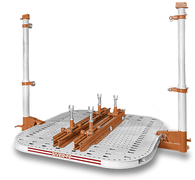 SIVER TC – Стенд для правки кабин грузовиков. Стартовый комплект