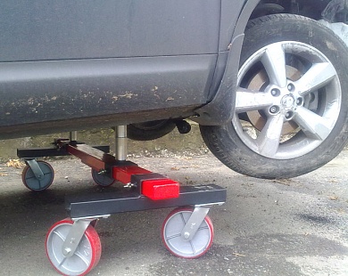 Тележка для неисправных осей автомобилей, г/п 1320 кг 52.07
