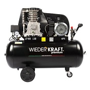 WDK-91054 WiederKraft Масляный поршневой компрессор, 100 л