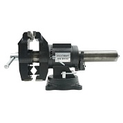 WDK-BV125D Профессиональные слесарные тиски 125 мм, регулировка в двух плоскостях 360 градусов