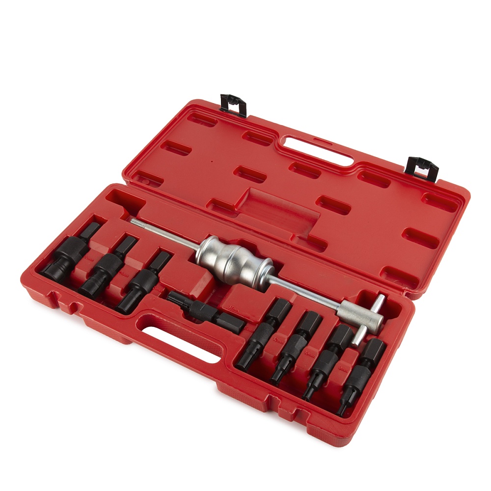 WDK-214990 Съемник подшипников цанговый набор 9 предметов Wiederkraft