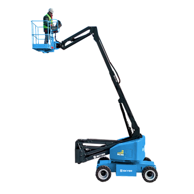 Подъемник самоходный электрический коленчатый SKYER EKP1623