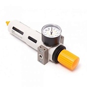 Фильтр-регулятор с индикатором давления для пневмосистемы 1/8" (пропускная способность:800 л/мин, давление max: 16 bar, температура воздуха: 0° до 60° Partner YQFR2000-01
