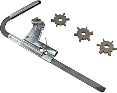 Приспособление для чистки поршневых канавок, 7пр.