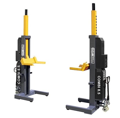 KraftWell COMBI8.5/2 Колонны подкатные г/п 2х8,5 т. электрогидравлические беспроводные