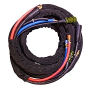 Пакет-коннектор РЕСУРС 10м, 70мм2, 10 pin, вода (650A/400A)