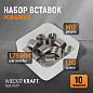 WDK-IN1217 Резьбовые вставки M12X1,75, 1,5d, 10 предметов Wiederkraft