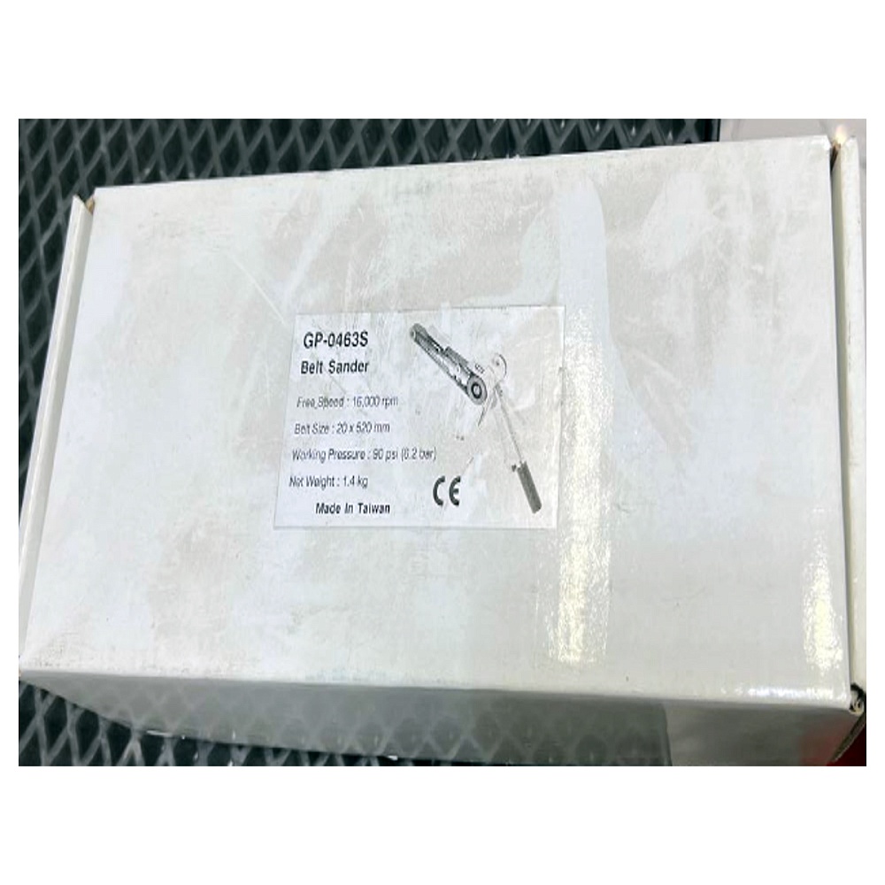 GP-0463S Ленточный пневмат. напильник с глушителем, лента 20х520мм